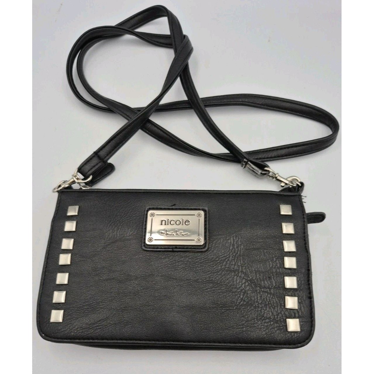 Nicole Miller Black Crossbody Bag Very Clean Nicole Miller Black Crossbody Bag Very Clean
